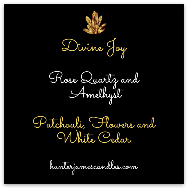 DIVINE JOY- PATCHOULI, FLOWERS, AND WHITE CEDAR